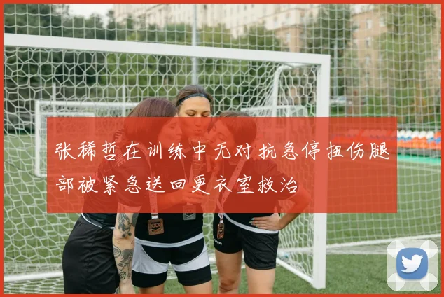 张稀哲在训练中无对抗急停扭伤腿部被紧急送回更衣室救治
